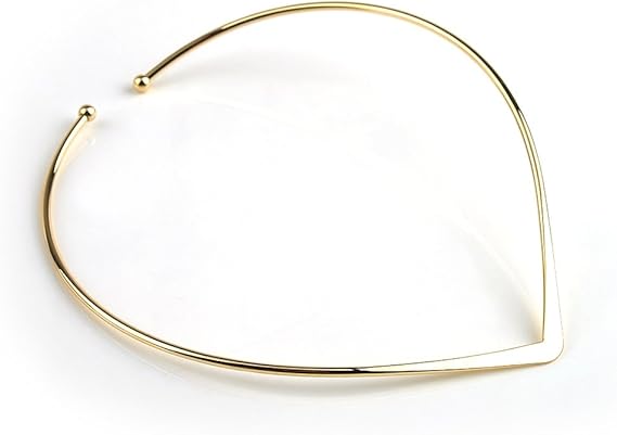 Amazon Cream Dot クリームドット ネックレス レディース 人気 メタル チョーカー デコルテ ゴールド スタイリッシュ シンプル ブランド アクセサリー ゴールド Aタイプ ネックレス 通販