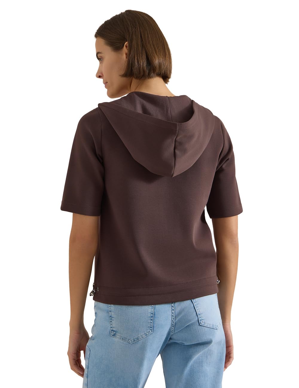 Cecil Damen 3230390 Kapuzenjacke mit seitlcihen Tunnelzügen (1er Pack)