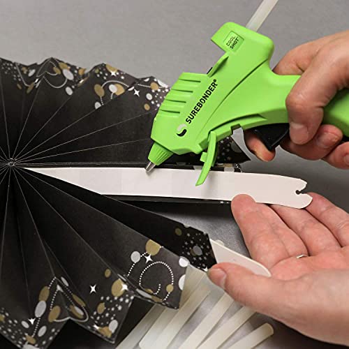 Image of Surebonder 10W Ultra Low Temp Cool Shot Mini Glue Gun Kit with 12 Glue Sticks,Bonds Delicate Materials Like Paper,Fabric,Foam,Balloons - Clear,(Pack of 6)