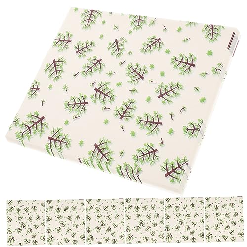 OFFSCH 50Sheets Food Paper Wraps Grease Resistant Sandwich Wrapping Paper Versatile Baking Food Wraps for Home Parties and Picnics Stylish Design for Desserts Cookies and Snacks