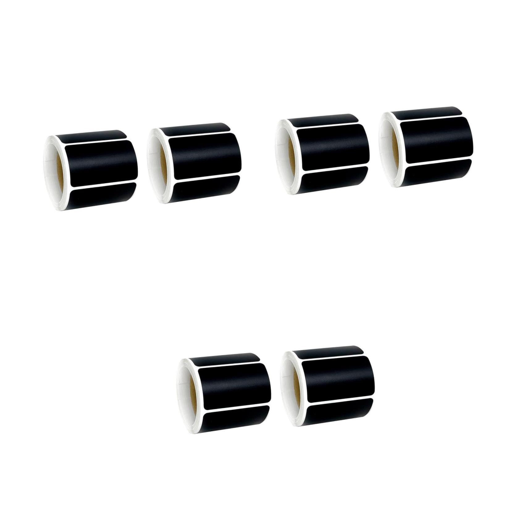 MAGICLULU 3 Set Di Etichette Per Lavagna Da Cucina Di Adesivi Autoadesivi in ​​pvc Per Contrassegnare Barattoli Di Facili Da Strappare Promemoria Per Uso Quotidiano 2 * 3