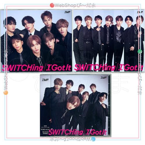 IMP. SWITCHing/I Got It 初回限定盤セット 特典カード付 IMP. SWITCHing I Got It 2CD+2Blu-ray 初回盤 SWITCHing／I Got