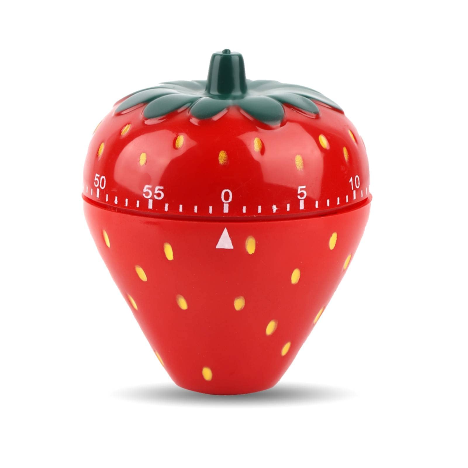 Pasamer Strawberry Shaped 60 Minutes Kitchen Timer Mechanical Time Reminder Red