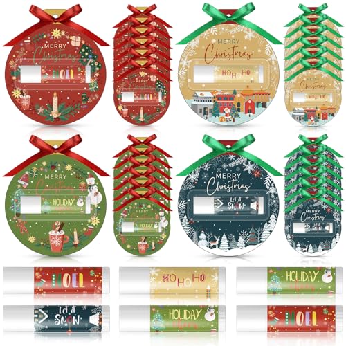 Baume à lèvres saveur de Noël pour réparer les gerçures d'hiver et offrir à vos collègues