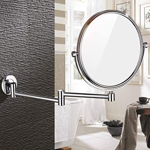 Miroir de chambre rotatif 360 extensible double face pour le matin - 5