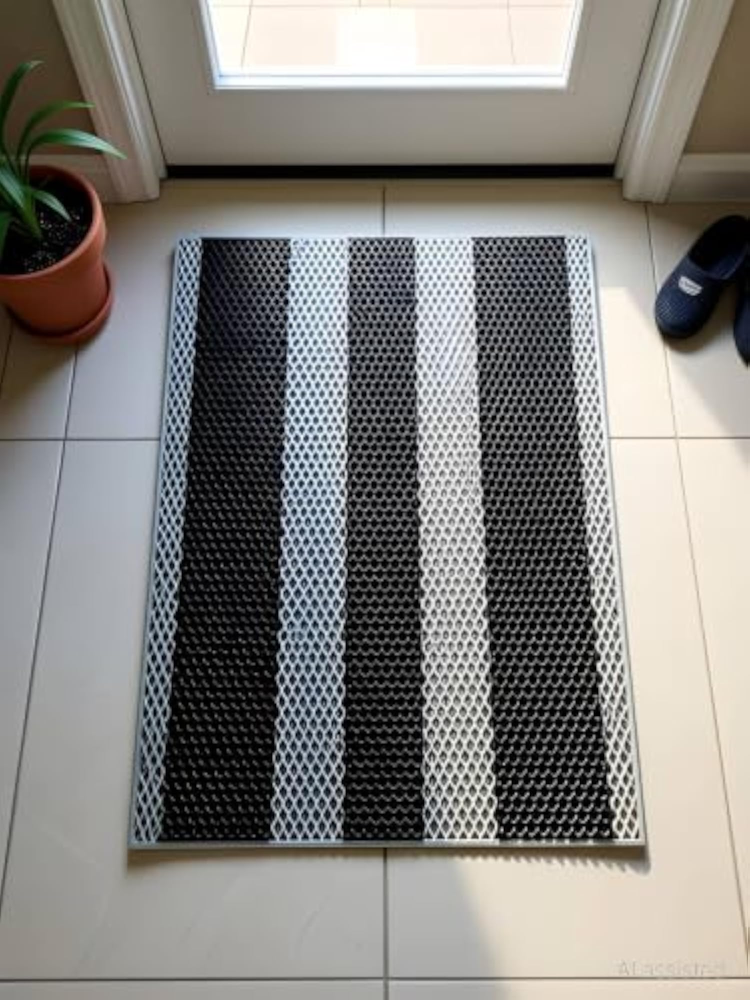 Anti-Skid Rubber Bathroom Mat, Waterproof Floor Mat