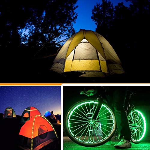 Tira de Luces LED RGB a Pilas 2M Flexible 60 LEDs miniatura 4