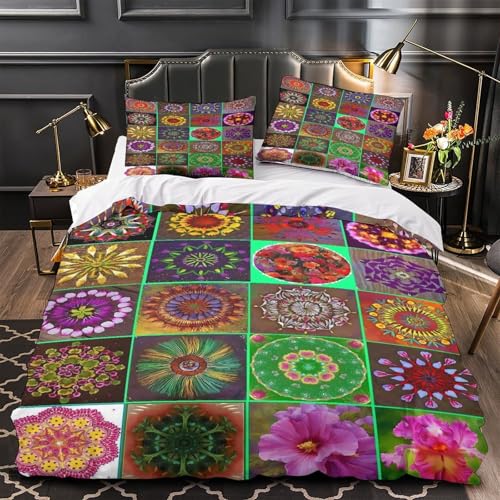 Housse de Couette 260x220 Hypoallergénique Légère en Microfibre 3D - 2