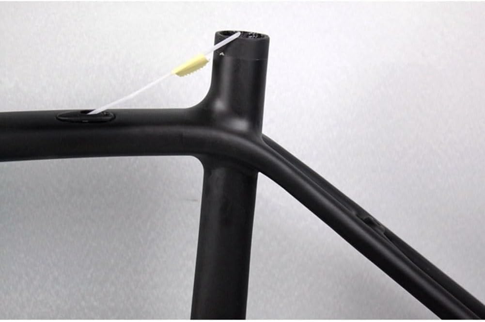 TUJISEK Road Bikes Frame Carbon Fibre 47/50/52/54/56CM Frameset with Fork V Brake QR 130MM Semi-Internal Routing Frame Ultra Light for 700C Wheel