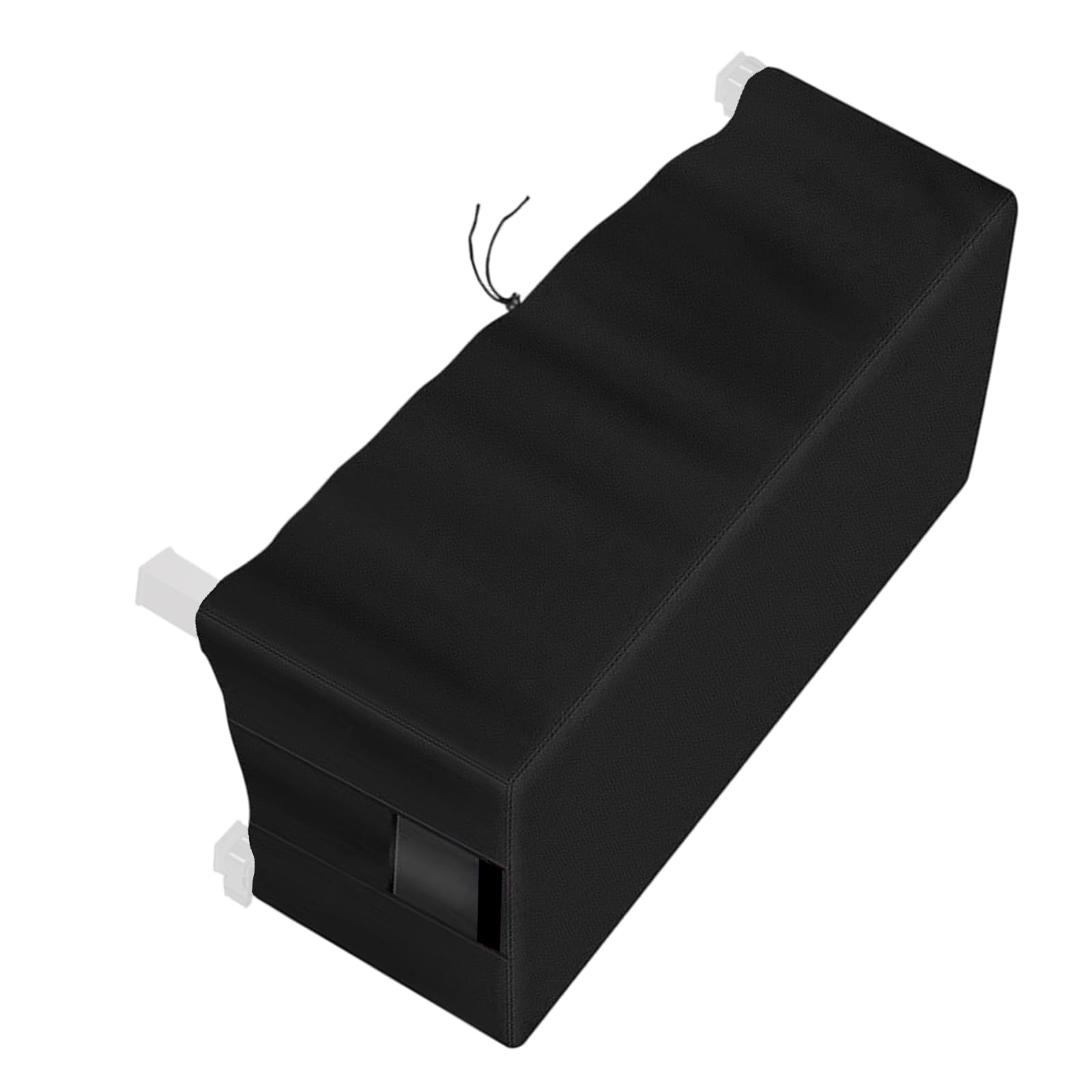 Housse pour foyer rectangulaire indéchirable et bâche de protection noire