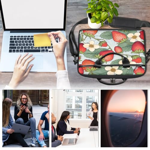 Bolso bandolera QsirBC para laptop 15.6 pulgadas impermeable miniatura 4