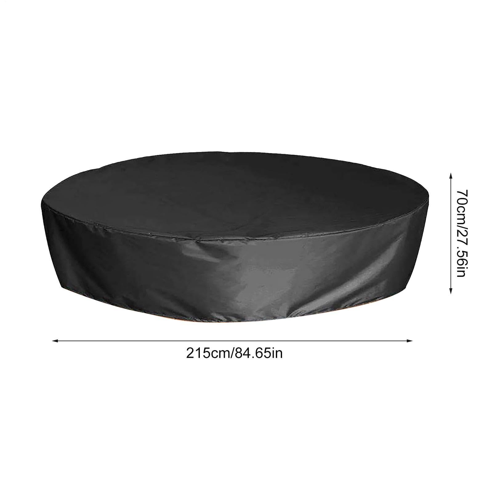 Copertura per piscina, 190 x 30 cm, rotonda, impermeabile, in tessuto Oxford 210D