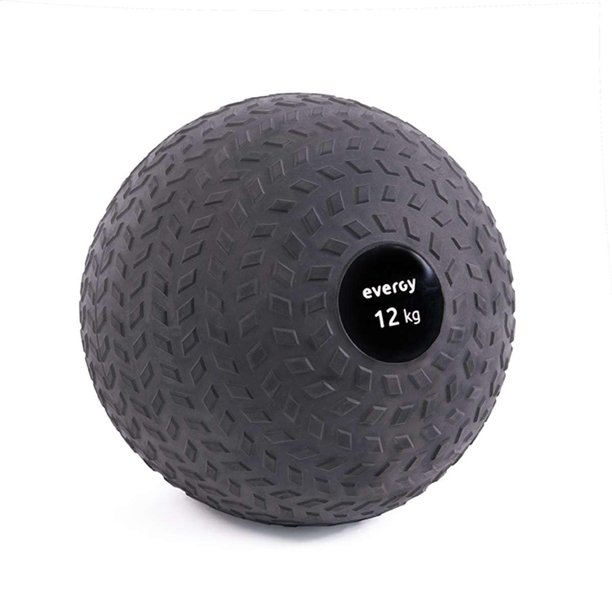 EVERGY Slamball élite 12 KG. Balón Medicinal Cross Training. Balón de Crossfit con Peso. Slamball, Balón Funcional para Entrenamiento Funcional de Crossfit o Gym en casa