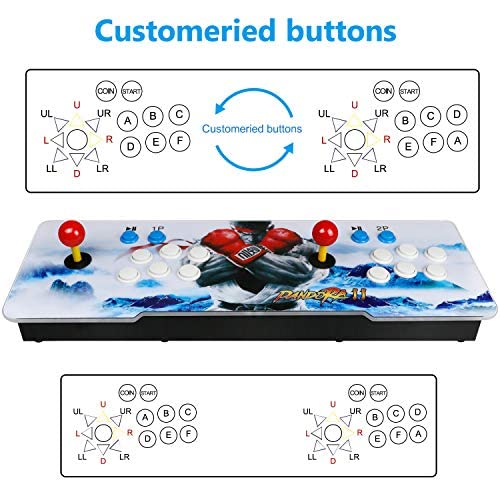 Best Brose PANDORAS BOX 11 1280X720 Full Hd Video Game Console With Arcade Joystick Support Hdmi Vga Output thumb #6