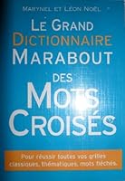 Le dictionnaire Marabout des mots croisés 2501020073 Book Cover