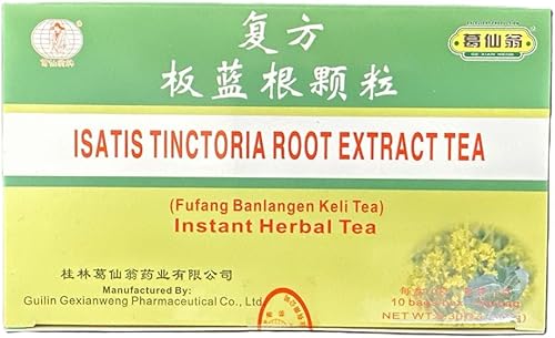 Miniatura 2 de Banlangen TEA Fufang Banlangen Keli 15 sobres individuales  paquete de 3