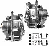 TSOMO 2pcs Front Left & Right Disc Brake Calipers with Bracket Compatible with EX Luxury LX 581301D0