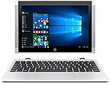HP T9Q70EA#ABD 25,6 cm (10,1 Zoll) Notebook (Intel Atom Z8300, 2GB RAM, 32GB HDD, HD Graphics, Win 10 Home Touchscreen) weiß