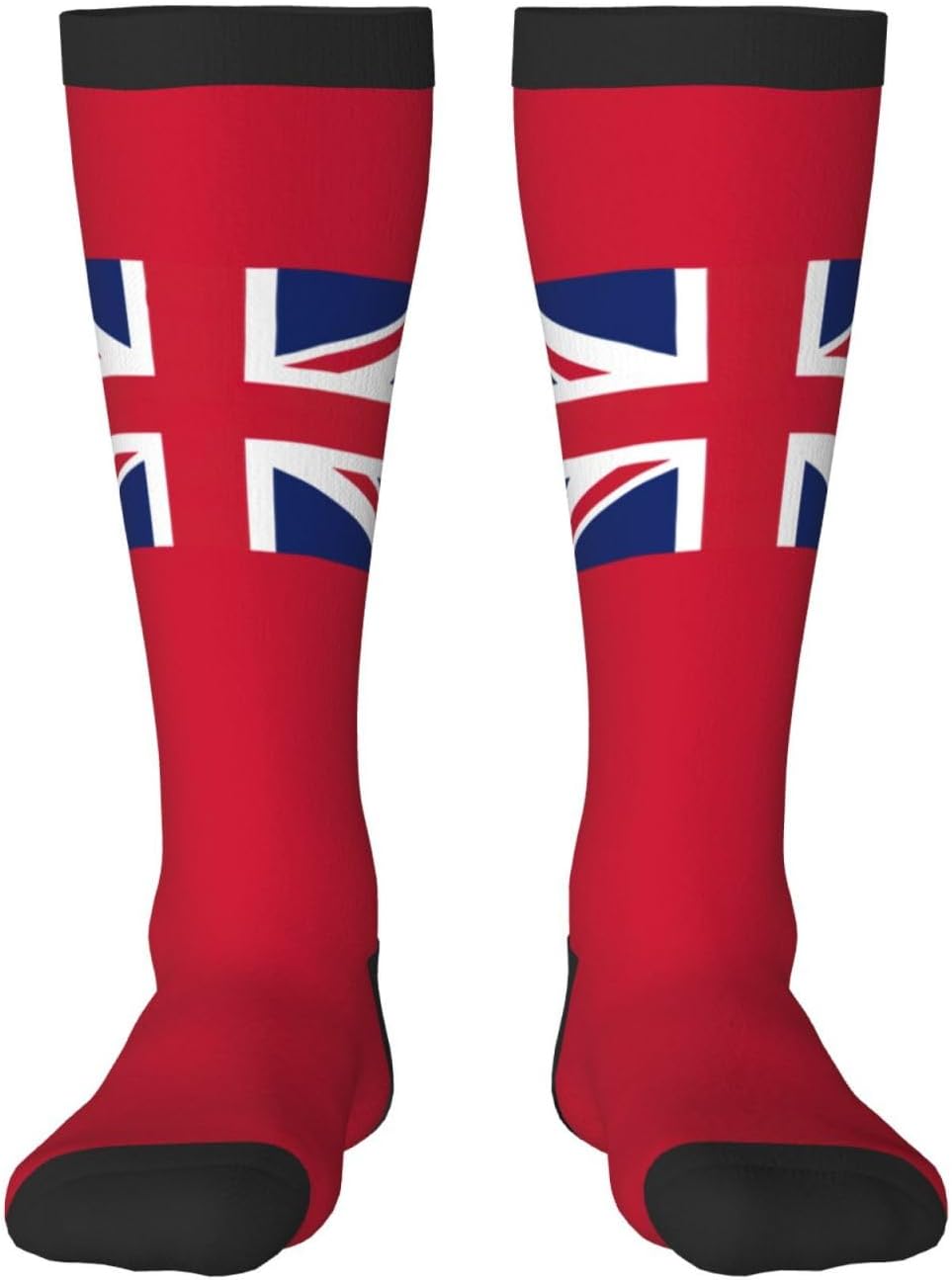 British Flag Print Adult Socks, Elastic Stretch Socks,Soft Breathable For Daily Sports Casual Wear