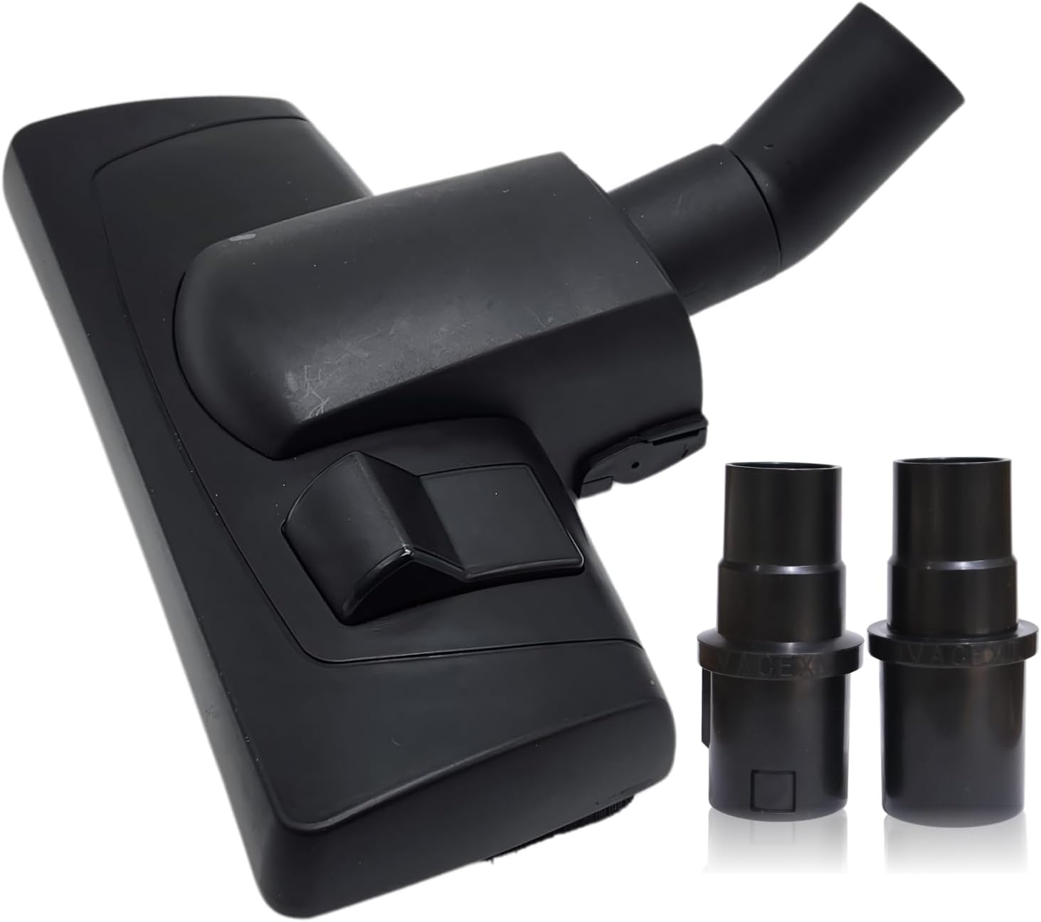 Replacement Vacuum Head Compatible with Shark & Miele Vacuum Cleaners| Works on Low-Pile Carpets,Rugs & All Smooth Floors | 35MM Vacuum Floor Brush and Carpet Attachment | Hardwood Floor Attachment