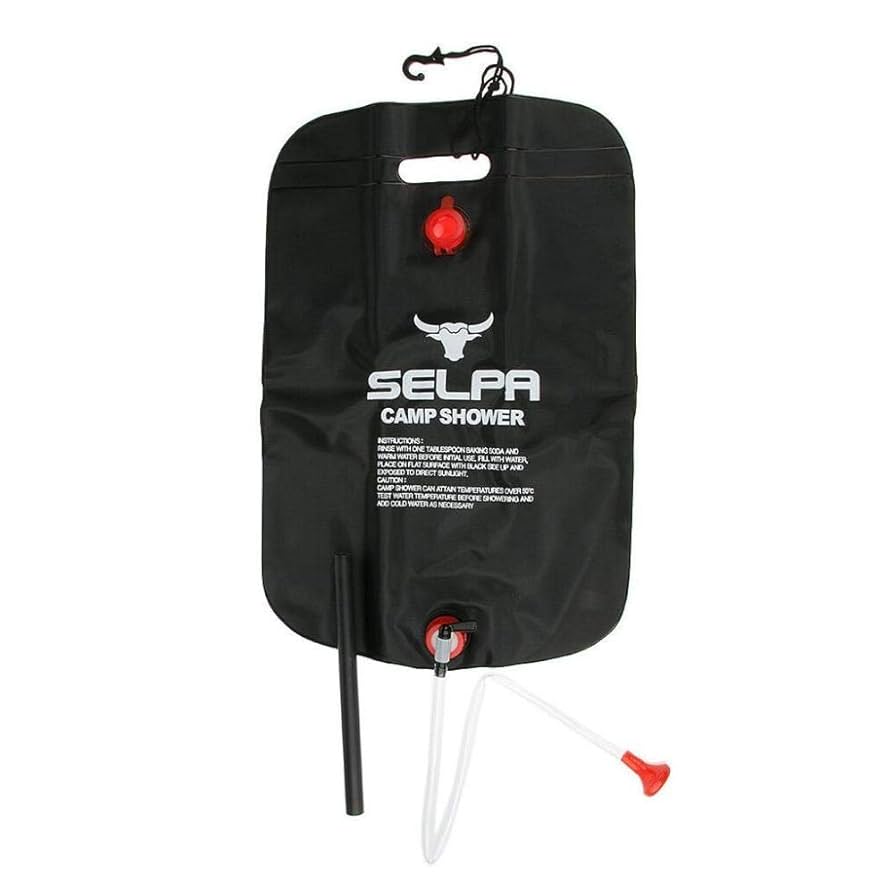 Amazon.co.jp: TKS 太陽熱温水シャワーパック 容量20L 吊り下げ