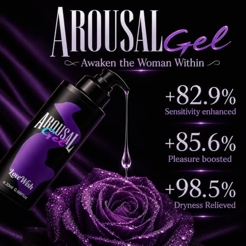 Image of Intense Fast Orgasmic Gel, Female Pleasure Arousal Gel, Enhances Pleasure & Intimate Satisfaction Suitable for Women and Couples