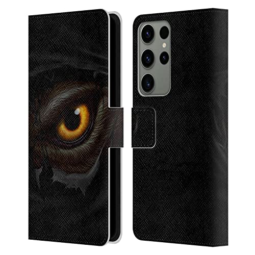 Oeil De Loup-Garou étui cuir Samsung Galaxy S23 Ultra protection intégrale horreur