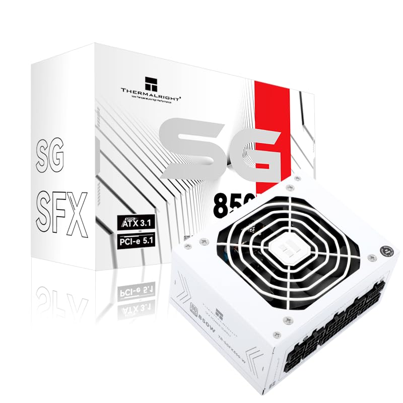 Thermalright SFX 850W Gold Modular Power Supply, ATX 3.1