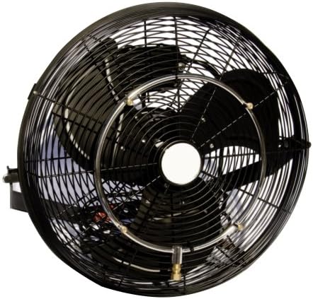 67018-RING Wall or Ceiling Mount Misting Fan, 18-Inch