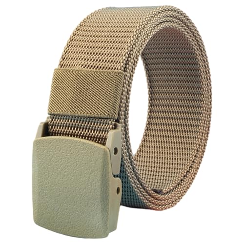 JacobsParts Heavy Duty Tactical Military Style Belt, Hypoallergenic Plastic Buckle,