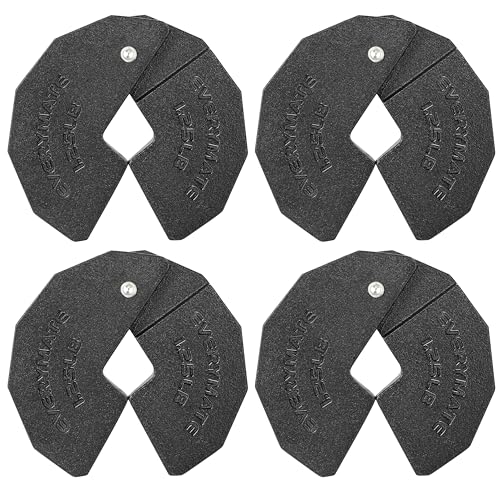 EVERYMATE ダンベルの分数重量版、ダンベルのための 1.25lb の重量、ダンベルのトレーニングのために設計されたダンベルのための重量クリップ、ダンベルのためのマイクロ変更版およびのバーベルの重量上げ