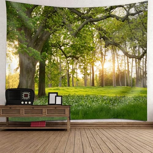 Tenture murale forêt 140x210cm pour relooker une chambre d'ado