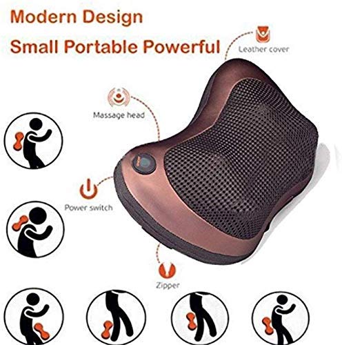 Alok electric back massage with heat, neck-peeth pain relief gifts for mother/dad/women Alok electric back massage with heat, neck-peeth pain relief gifts for mother/dad/women