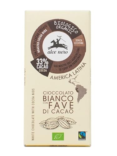 Alce Nero Tavoletta di Cioccolato Bianco