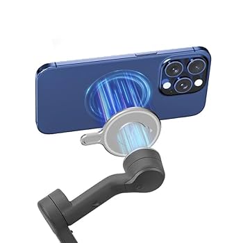 【2点セット】DJI Osmo Mobile 6＋MagSafe用アダプター Amazon | for DJI OM 6 Magsafe アダプタークランプ ジンバル