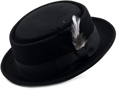 Men's Crush-able Wool Felt Porkpie Pork 