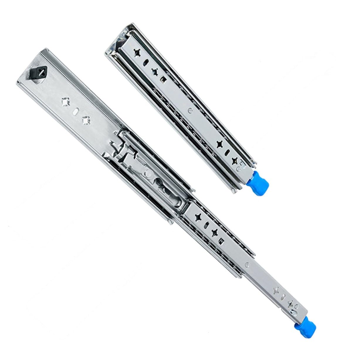 Scorrevoli lunghi per cassetti con chiusura completa, 750 mm, con guide da 1500 1100 mm, meccanismo di blocco e blocco per Smooh Operaion