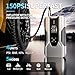 WANBILU Emergency Portable Jump Starter with Air Compressor - 3000A 150PSI for Cars, Trucks & SUVs up to 9L Gas/7L Diesel, 12000mAh Portable Power Bank, -20°F Cold Start (Silver)