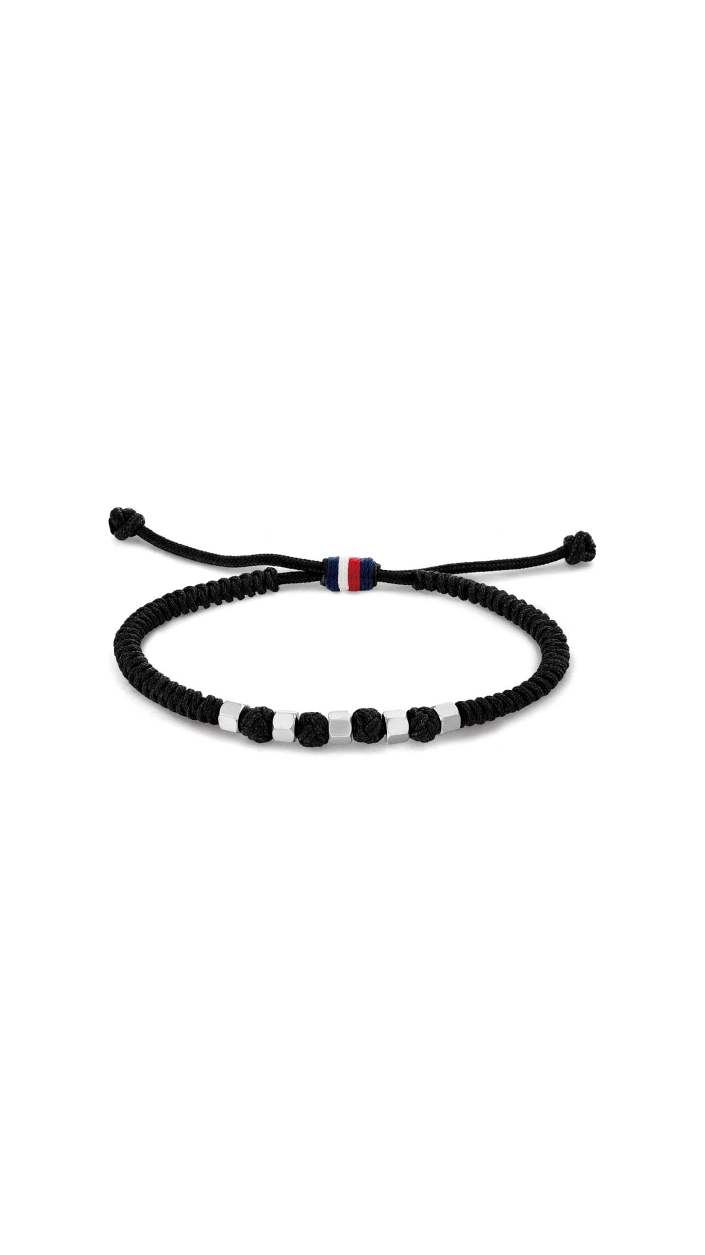 Tommy Hilfiger Jewelry Men's Nylon Bracelet Black - 2790681