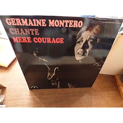 Germaine Montero chante la m&egrave;re courage - disque le chant du monde LDX 74.340