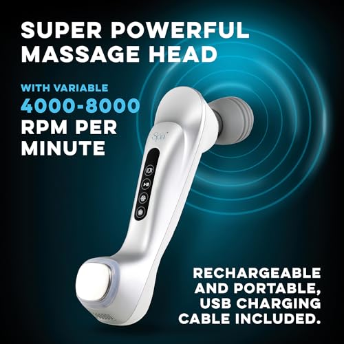 Sensio-Spa-Hot-Cold-Beauty-Massager-Deep-Tissue-Body-Massage-Pain-Relief-Fitness-Recovery-for-Muscles-Face-Back-Foot-Neck-Shoulder-Leg-Calf-The-Professional-Ultimate-Massager-Portable