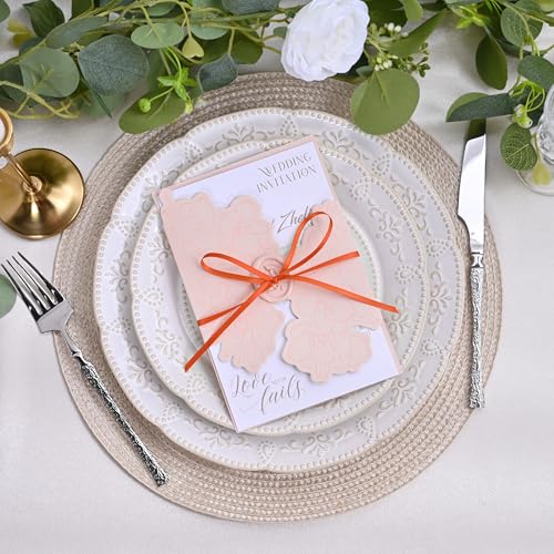 Image of Double Face Torrid Satin Thin Ribbon 1 /8 inch X 50 Yards Polyester Torrid Ribbon for Gift Wrapping Very Suitable for Weddings Party Hair Bow Invitation Decorations and More