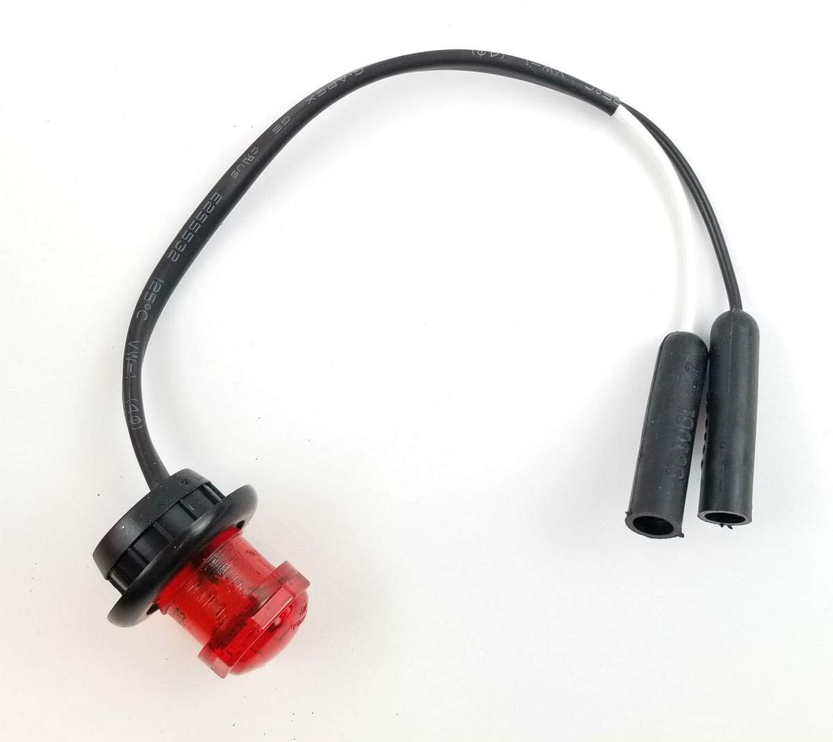 Triton 13741 Red LED Bullet Style Light with Rubber Grommet