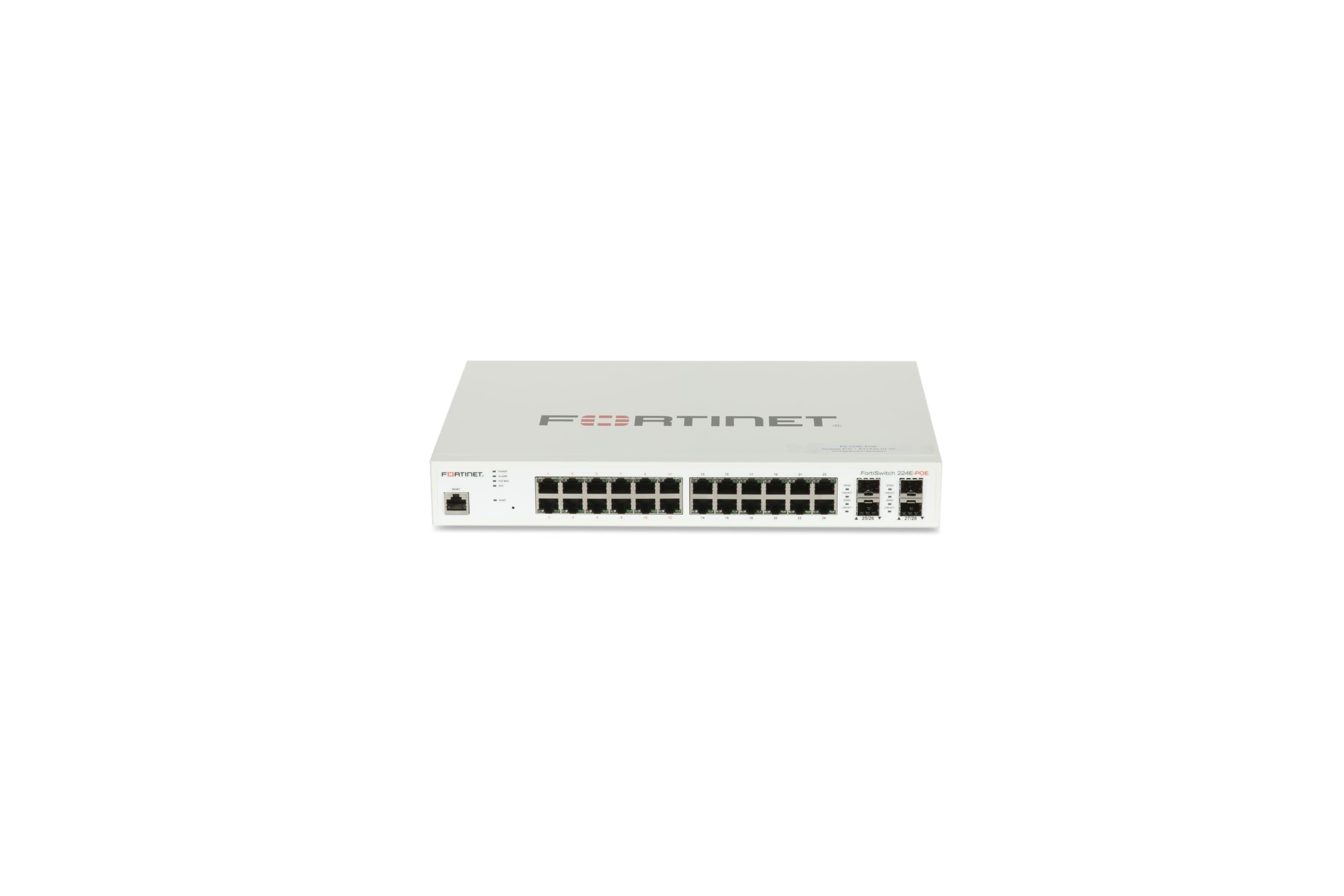 FORTINETFortiSwitch - 224E-POE Layer 2/3 PoE+ Switch (FS-224E-POE)