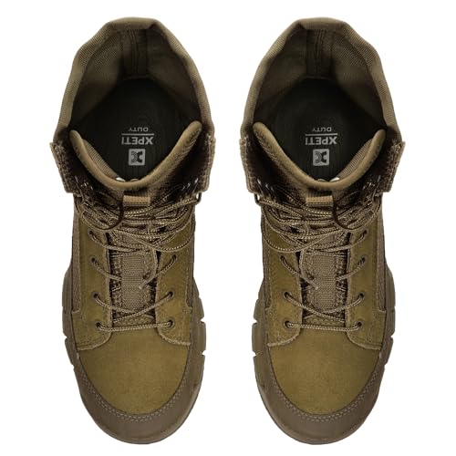 Image of XPETI Men's 8 inch Assault LT Tactical Military Boots