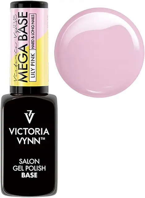 Victoria Vynn Mega Base LILY PINK Hybrid Gel Nails - Hard & Long Polish 8ml