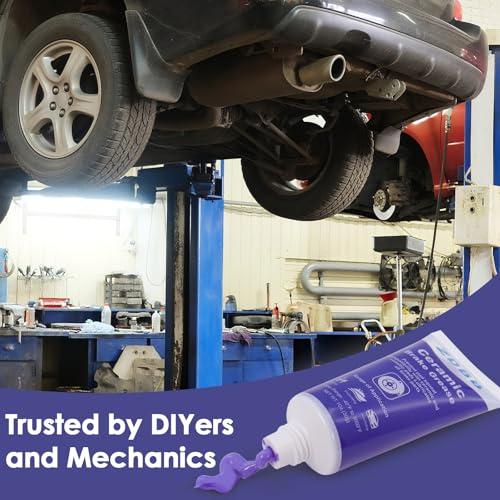 ZDBB Keramik-Bremsenschmiermittel, hochtemperaturbeständig und korrosionshemmend, beseitigt Quietschen der Bremssättel, Sonderausgabe für Automobilbremssysteme, 1 oz – 1er-Pack