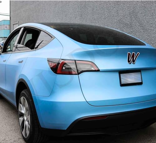 Image of WISDOM Forsty Blue Metallic Vehicle Wrap Vinyl Matt Finish Easy Apply Air-Release Weatherproof DIY Car & Motorcycle (FORSTY Blue Metallic, 20 Inch X 12 Feet)