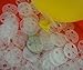 yueton Pack of 50 Balloon Clip Ties Round Shape Easy Sealing Balloons for Wedding Party Christmas birthday Decoration