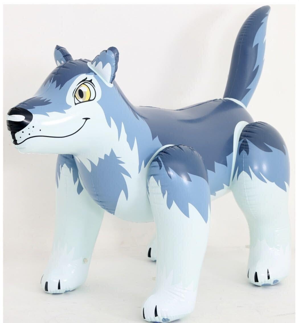 Amazon.co.jp: ウルフ ツヤあり フロート 空気ビニール風船 浮き輪